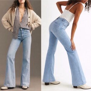 ROLLA'S East Coast High-Rise Flare Jeans
